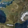 France vue satellitaire 